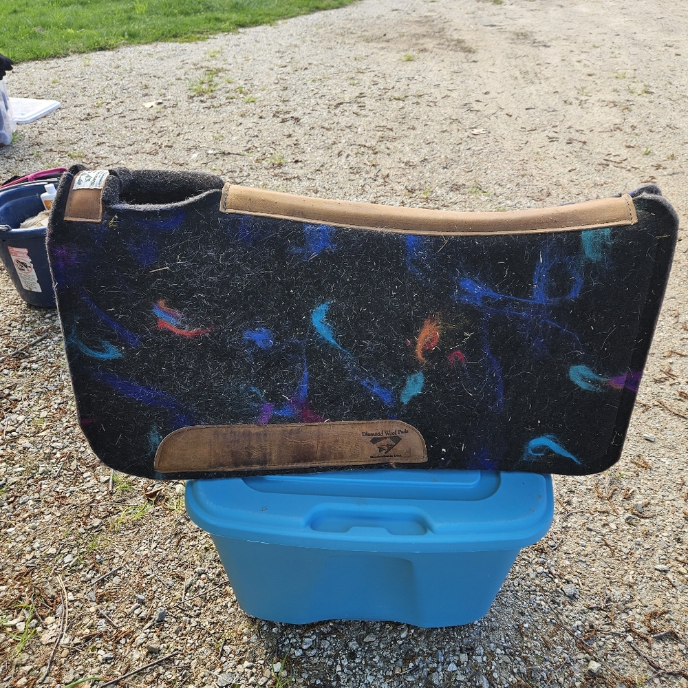 Wool Western Saddle pad